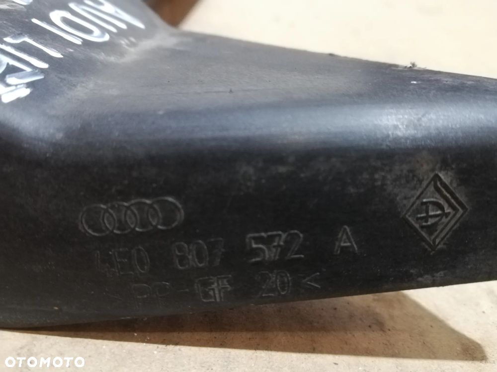 AUDI A8 D3 ŚLIZG ZDERZAKA LEWY PRAWY TYŁ 4E0807571A 4E0807572A - 3