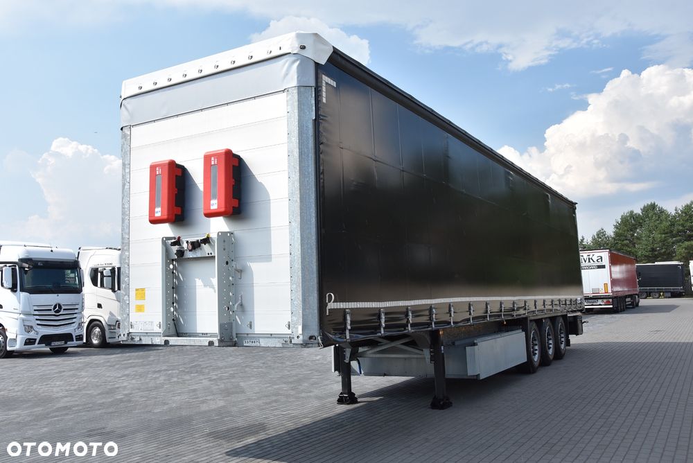 Schmitz Cargobull FIRANA / OŚ PODNOSZONA / NOWE OPONY / PALECIARA  / STAN JAK FABRYCZNIE NOWY ! ! ! - 1