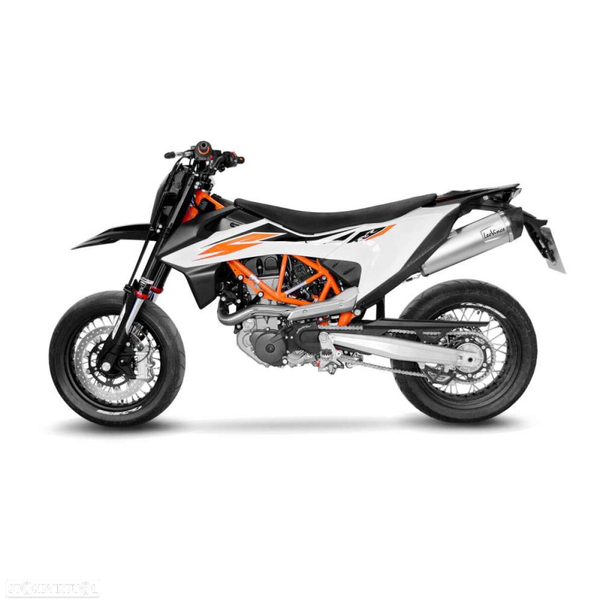 ponteira escape leovince ktm enduro 690 r / smc 690 r - 14324ek - 1