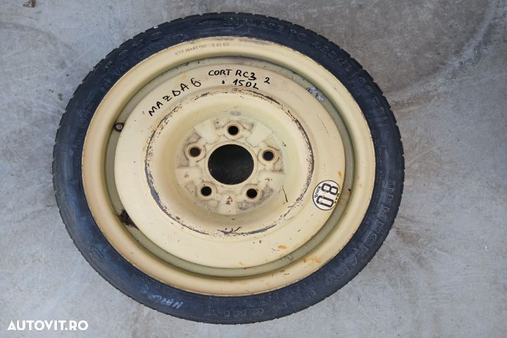 Roata de rezerva slim R15 37J15X4T 115/70 R15 37J15X4T 115/70 R15 Maz - 1