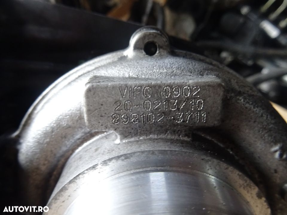 Vand Turbo Opel Zafira B 1.7 CDTI Z17DTR Euro5 din 2011 cod:898102-3711 - 3