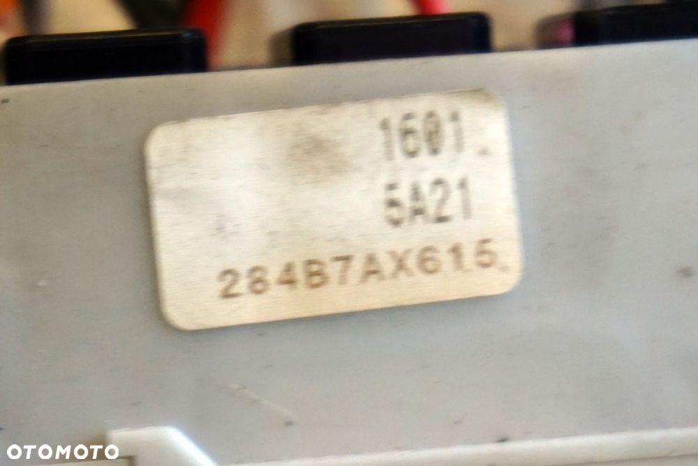 SKRZYNKA BEZPIECZNIKÓW MICRA K12 1.2 12V 284B7AX615 NISSAN 2003-2007 - 4