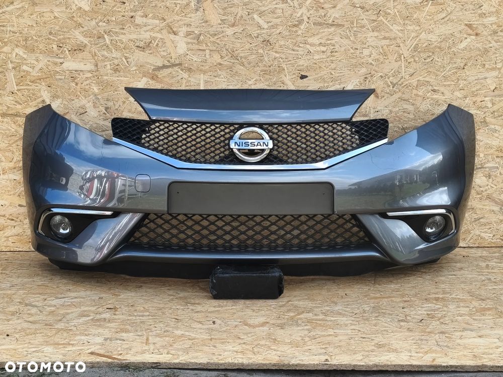 Nissan Note II E12 Sport 12-16r zderzak przód przedni Grill + Kamera - 1
