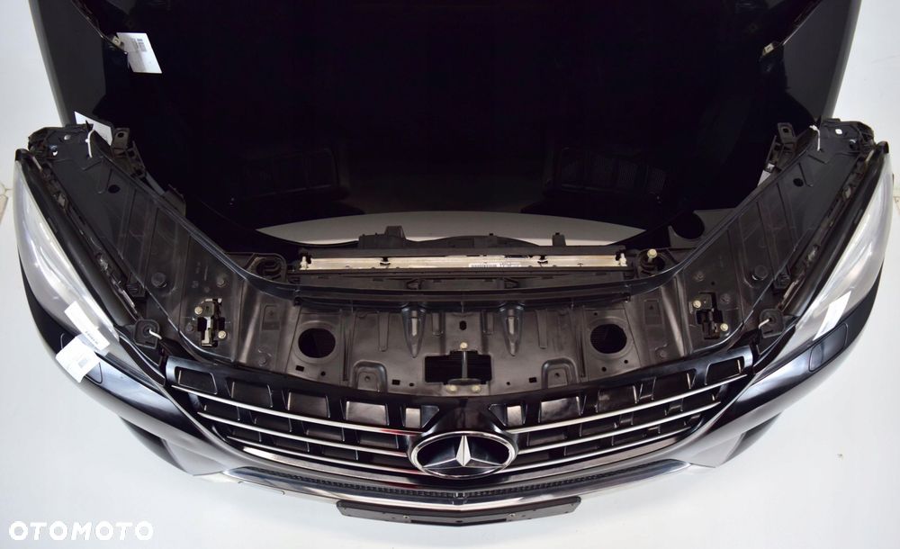 MERCEDES ML W166 AMG PRZÓD MASKA LAMPY ZDERZAK PAS - 6