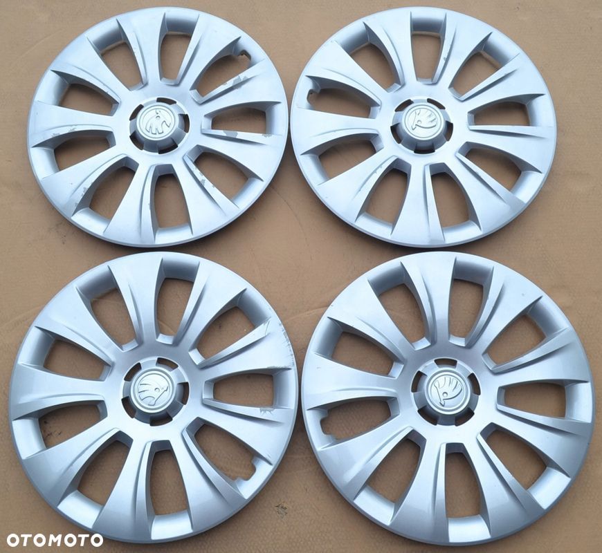 ORYGINALNE KOŁPAKI SKODA 16 CALI x4szt. K-628 - 1