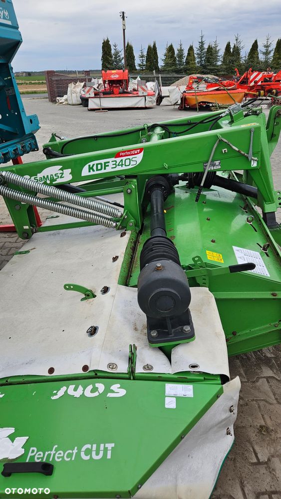 SaMasz KDD 861 S+T Kosiarka Dyskowa Motyl z taśmami  w Zestawie z Czołową kosiarką KDF 340 S - 16
