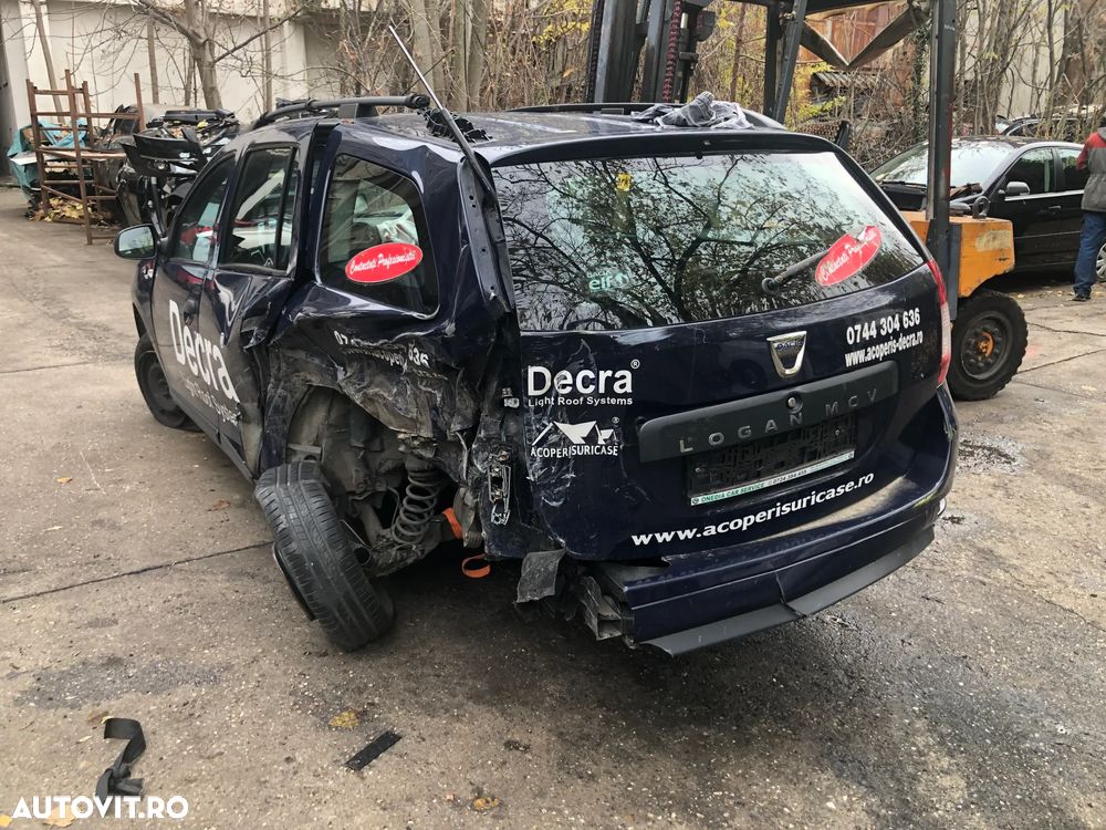 Dezmembrez Dacia Logan 2 mcv break 2018 2019 1,5 DCI albastru - 2