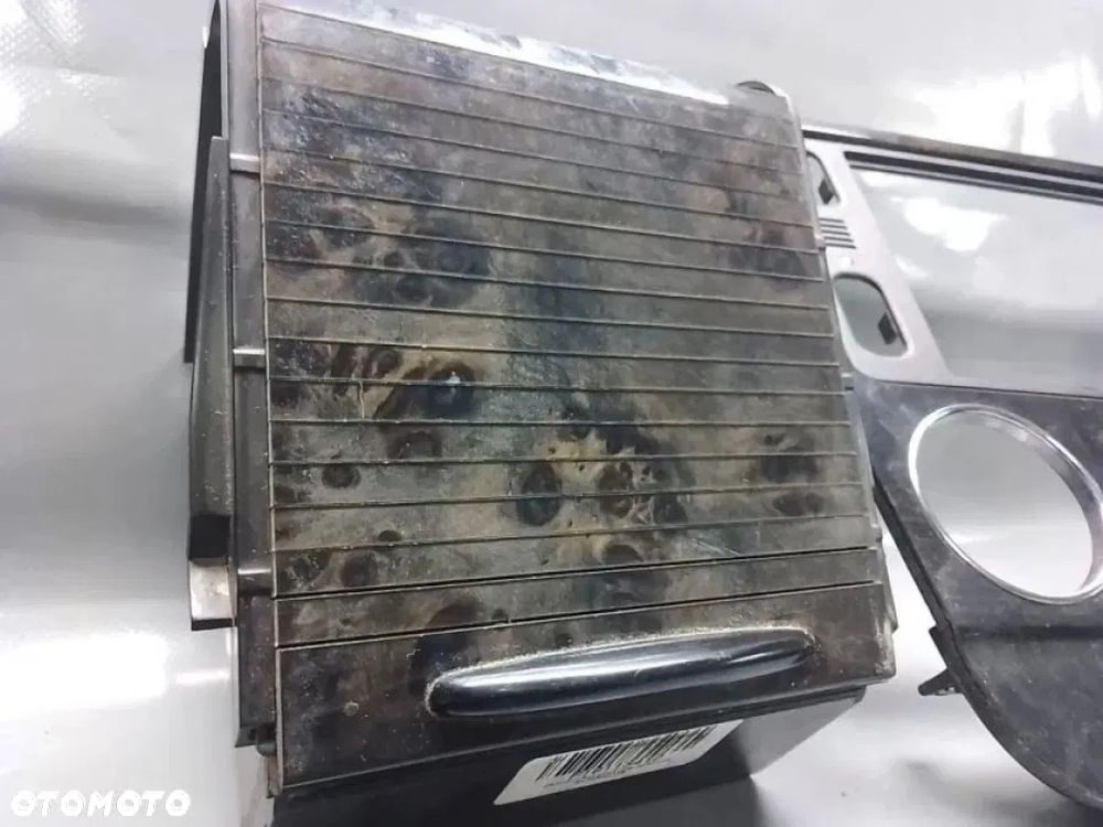 mercedes ml w163 lift final edition dekor ramka schowek roletka ciemne drewno - 5