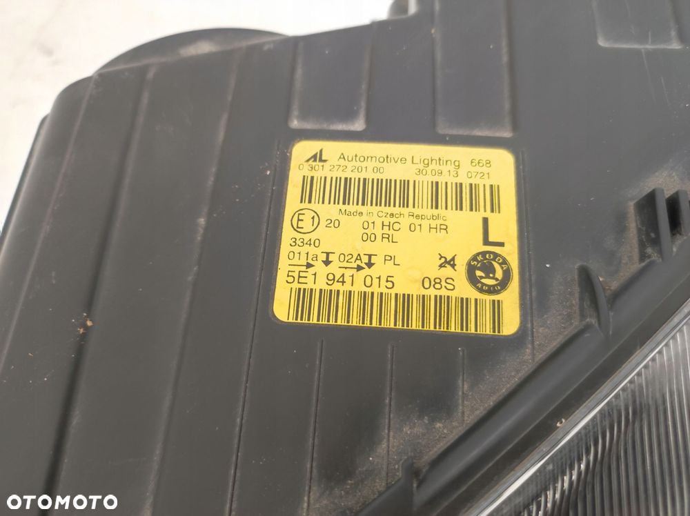 lampa reflektor lewy lewa przód eu skoda octavia iii 3 - 12
