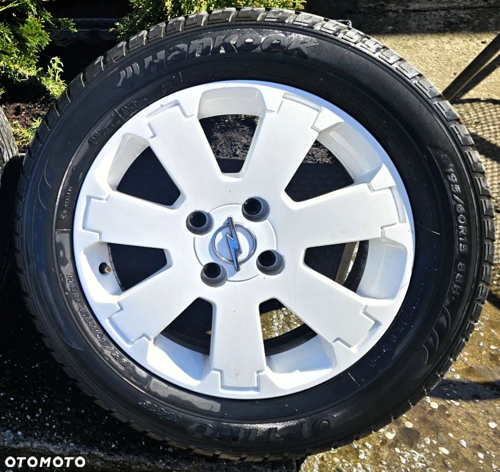 Koła al;ufelhi  lato 4 x 100  15 cali et 43 Opel Corsa D E Meriva Astra - 4