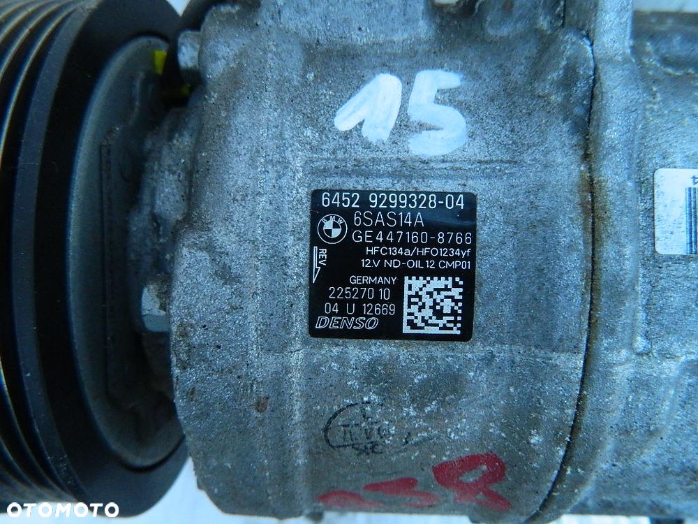 Sprężarka/Kompresor klimatyzacji BMW GE447160-8766 - 2