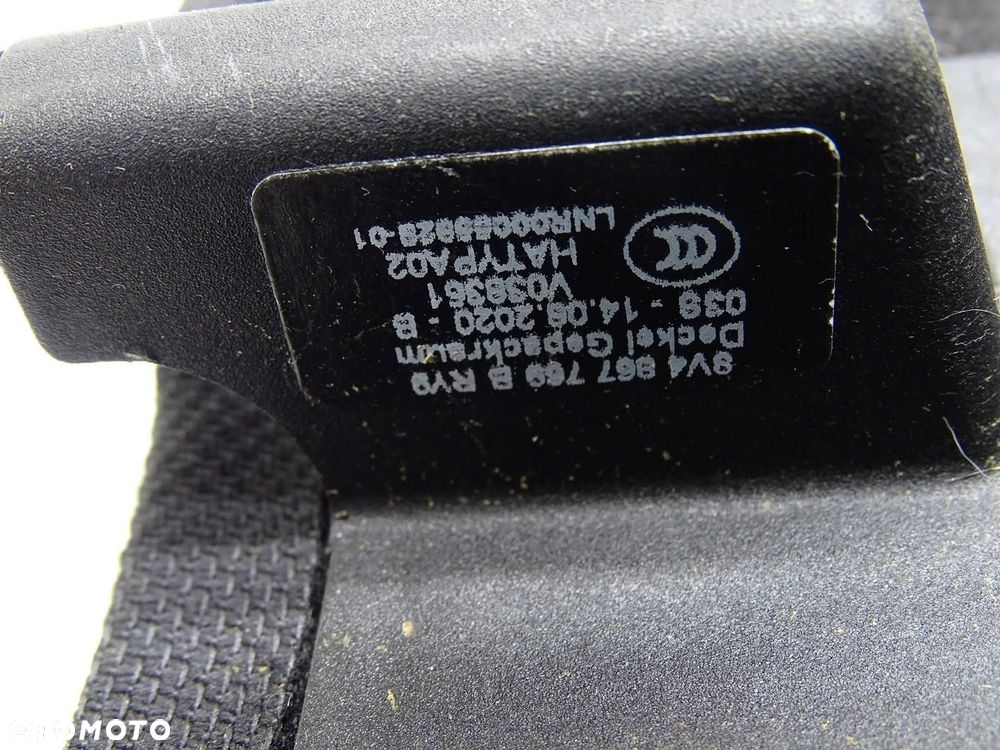 PÓŁKA BAGAŻNIKA TYŁ TYLNA 8V4867769B AUDI A3 8V SPORTBACK 5D - 8