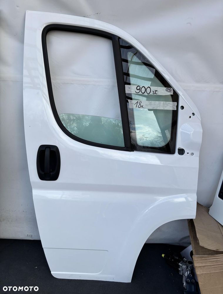 DUCATO BOXER JUMPER 14- DRZWI PRZEDNIE PRZÓD PRAWE BIAŁE 210 BEZ LISTW ORYG - 1