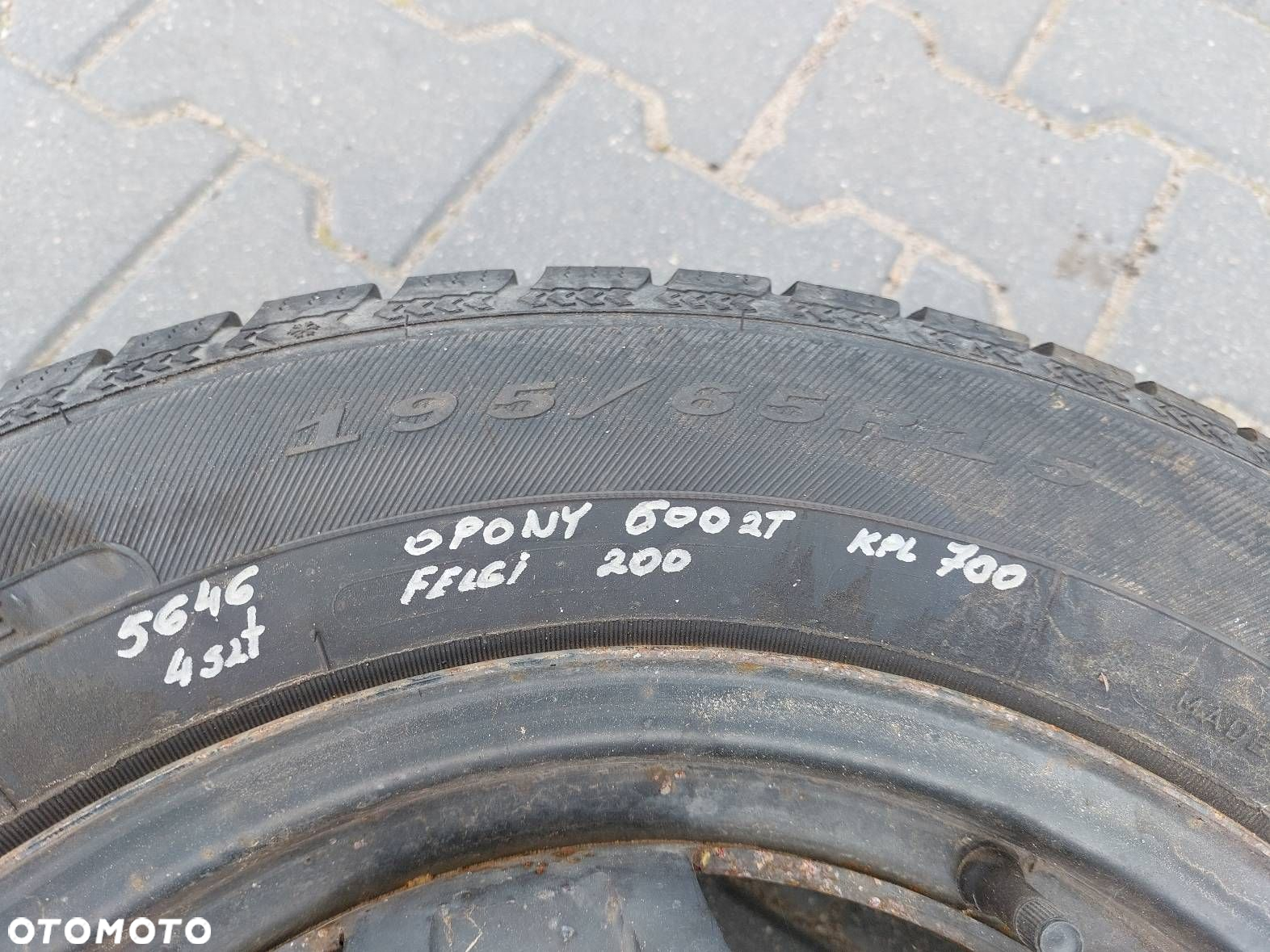 FELGI STALOWE STRUKTURALNE 4 SZT KOMPLET 5x110 6Jx15 ET43 FI65,1 OPEL - 2