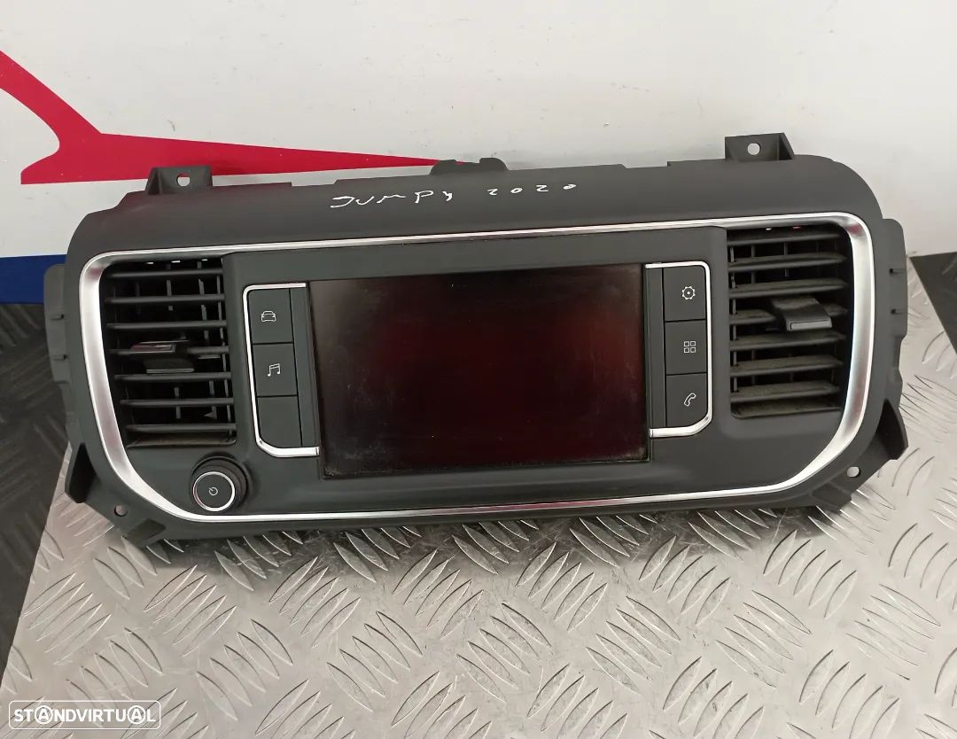 Display Navegação GPS Citroen Jumpy / Peugeot Expert 2020 Ref. 9831665880 - 1