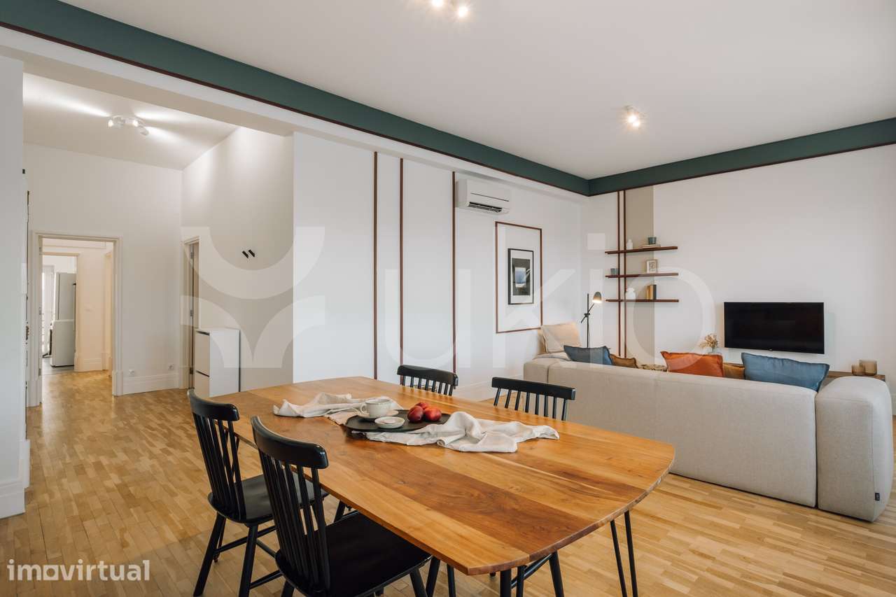 Apartamento T2 com terraço em Av. da Liberdade - Marquês de Pombal - Grande imagem: 5/23