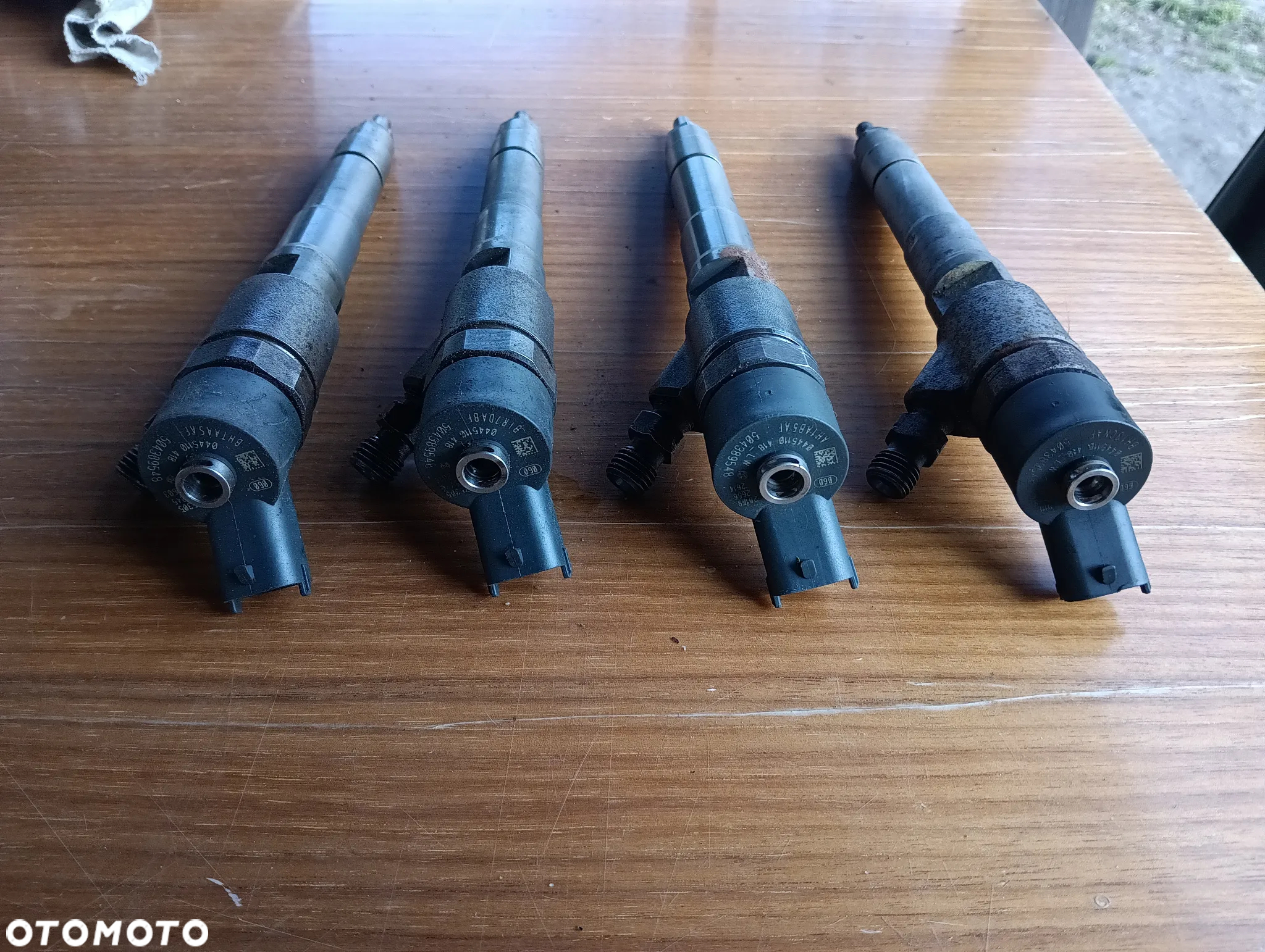 Iveco Daily Fiat Ducato 2,3 07 - 14 komplet wtryskiwaczy 4 szt. Euro 4/5 Bosch 504389548 0445110520 - 3