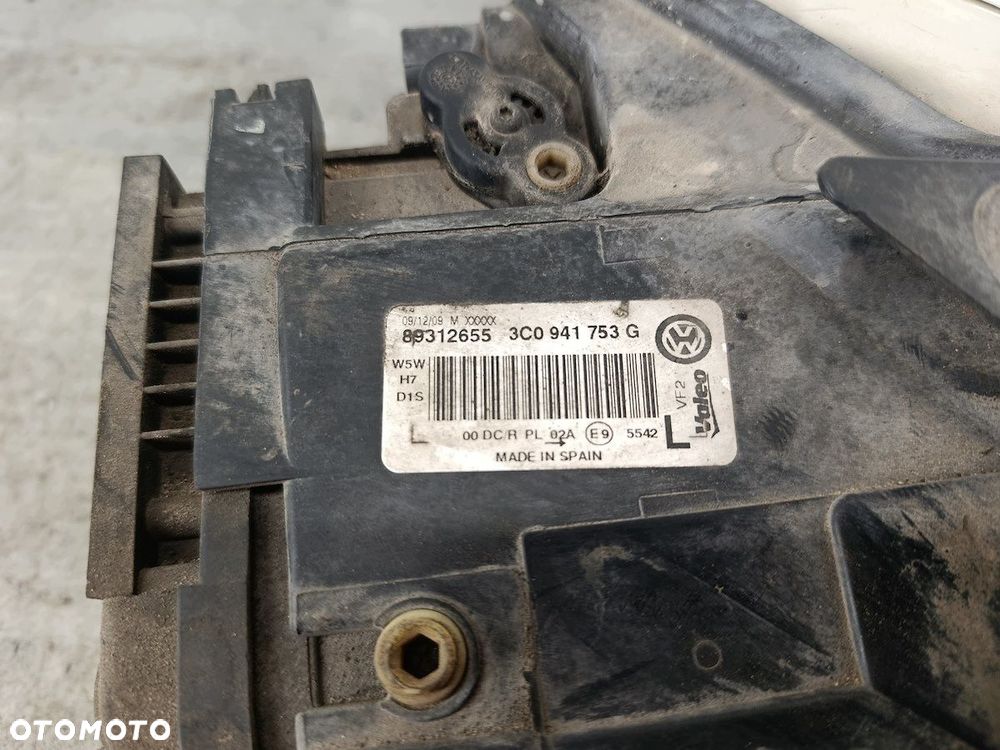 LAMPA PRZÓD LEWA BIXENON VW PASSAT B6 3C0941753G 89312655  VALEO - 4