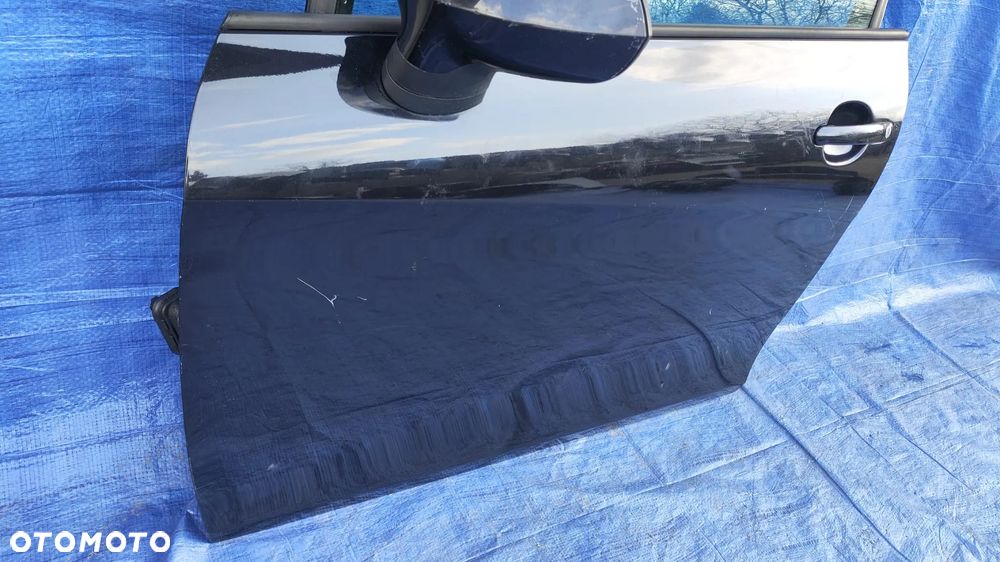 DRZWI LEWY PRZÓD TYŁ CZARNE ZAMEK SZYBA PODNOŚNIK LUSTERKO 7 PIN KLAMKA WIĄZKA INSTALACJA SEAT LEON II 2 HB 5D EUROPA - 10