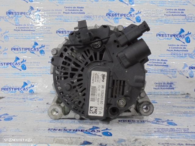 Alternador 9810525380 2624310C PEUGEOT 308 2 BREAK SW FASE 2 2017 1.6HDI 120CV 5P CINZA VALEO PEUGEOT 308  T9 FASE 1 2016 1.6HDI 120CV 5P CINZENCO ESCURO VALEO 12V - 3