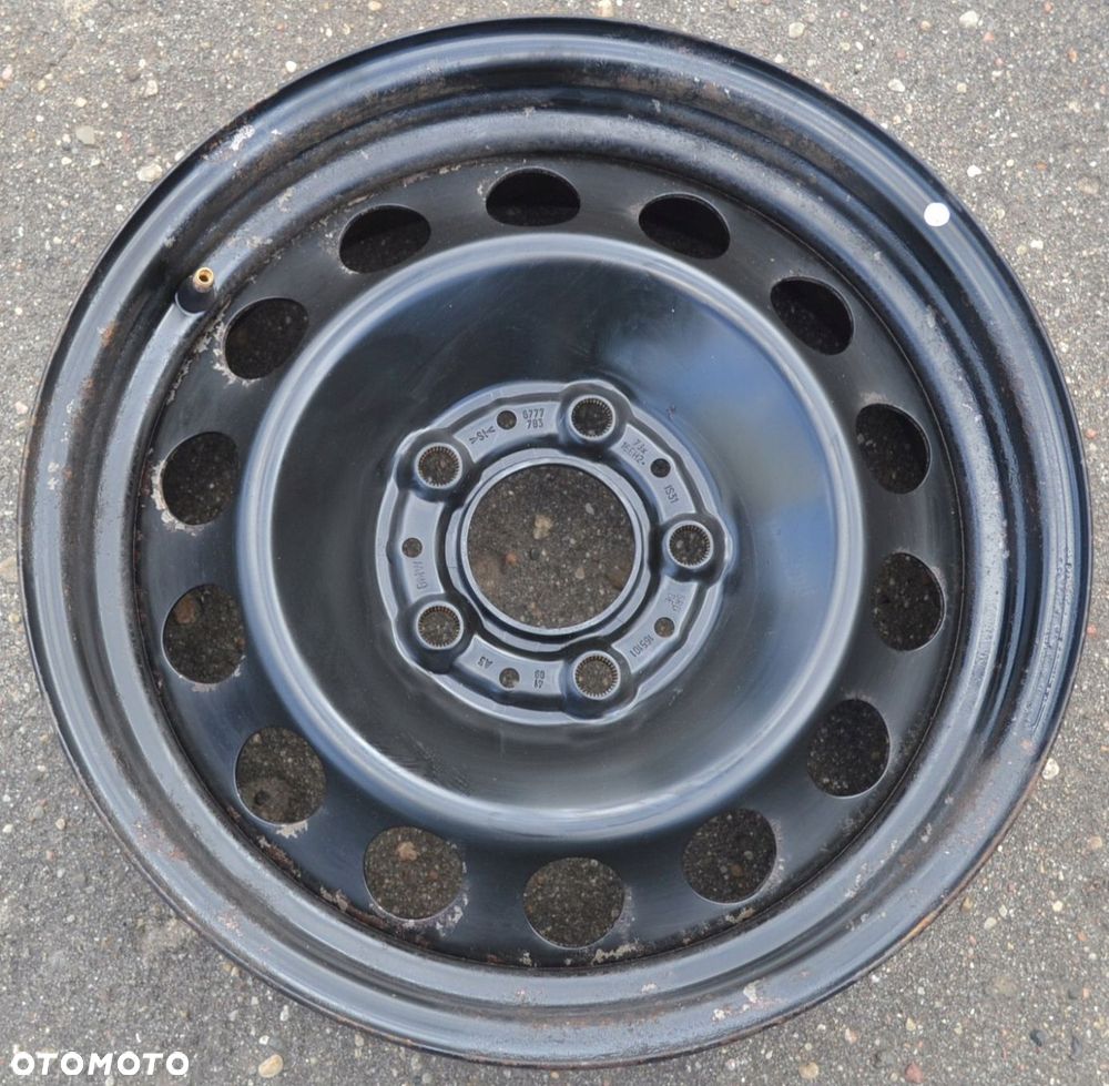 FELGA STALOWA BMW 5x120 7J16 ET 31 x1szt F-484 - 9