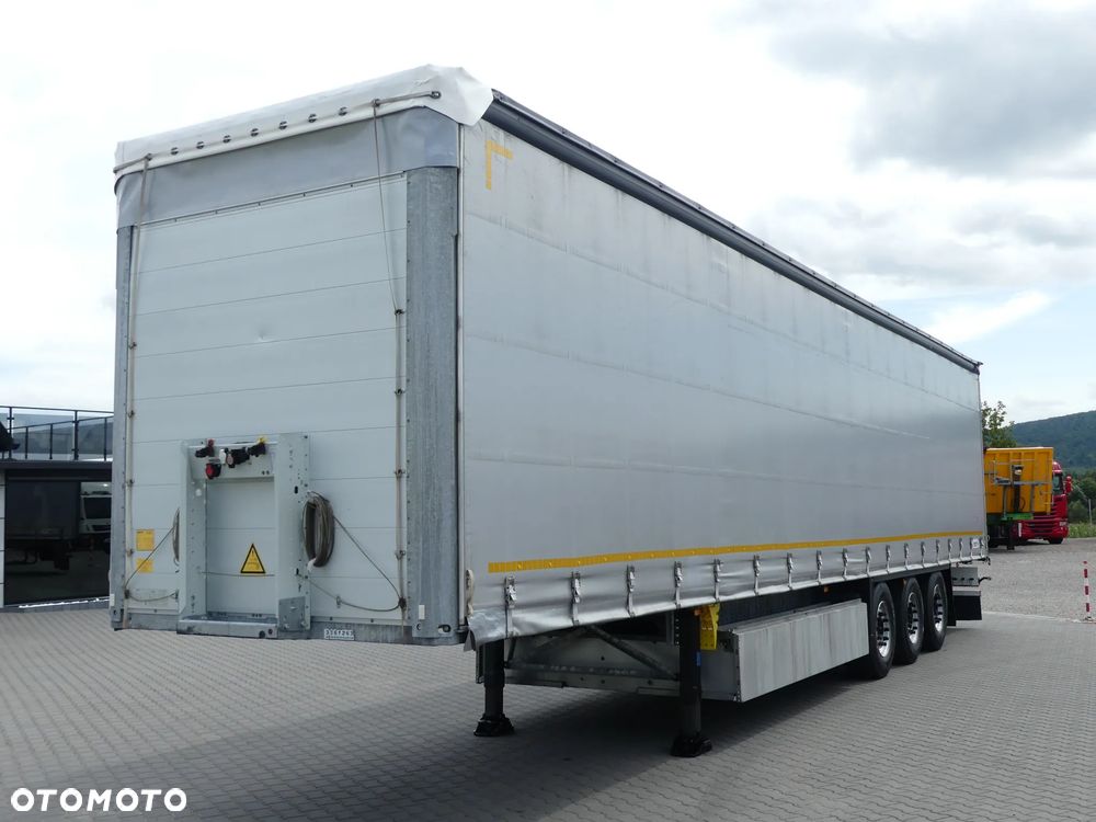 Schmitz Cargobull FIRANKA / OŚ PODNOSZONA / KOSZ PALETOWY / STANDARD / - 1