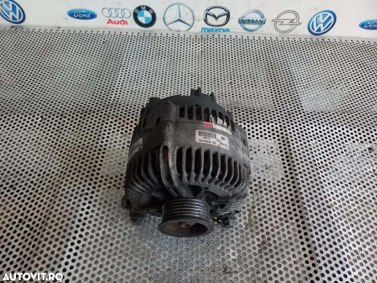 Alternator Audi Q7 Porsche Cayenne Vw Touareg 3.0 Tdi 180 Amperi Dezmembrez Audi Q7 3.0 Tdi Motor B - 2