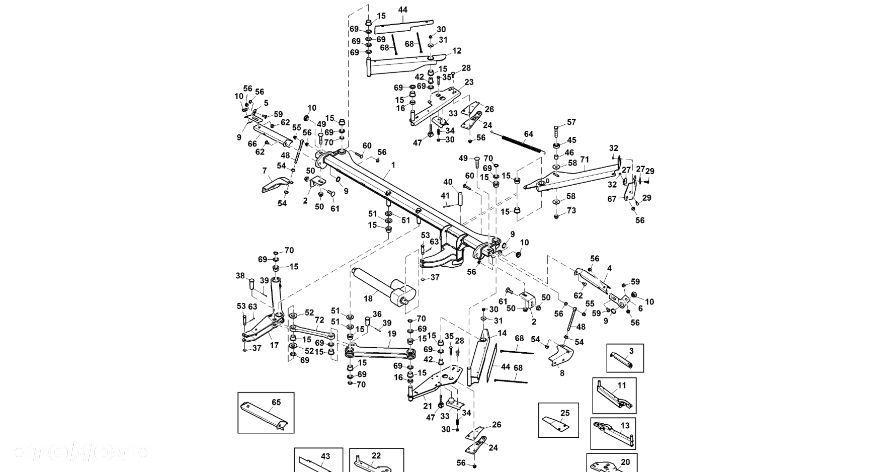 John Deere 960 - Rama DC214910 (System owijania) - 1