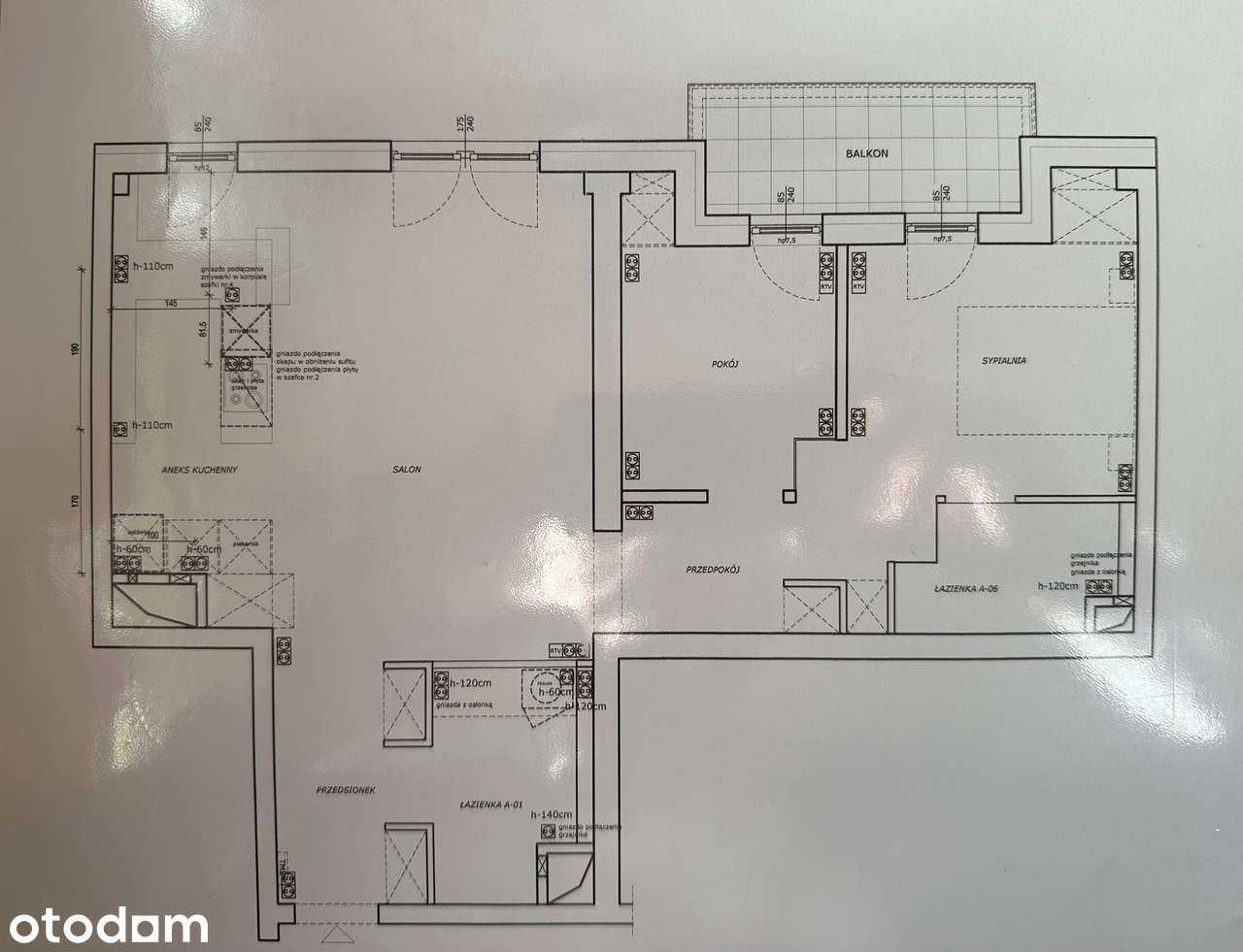 Na wynajem  apartament o powierzchni 73m2 w  inwestycji QUATTRO TOWERS