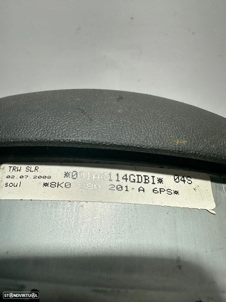 .Airbag Volante Guiador Original Audi A4 B8 8K 8K0880201A 2007 - 2017 - 8