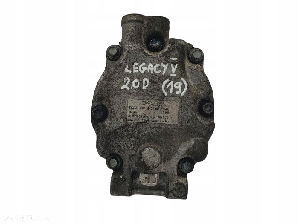 KOMPRESOR KLIMATYZACJI Subaru Legacy Outback Forester V 2.0 D 447260-5940 - 7