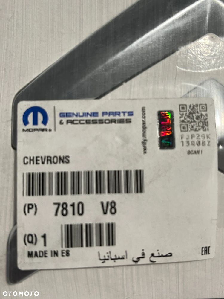 CITROEN BERLINGO EMBLEMAT LOGO NAPIS KLAPA TYŁ 866602, 7810V8 ORGINAŁ NOWY - 6