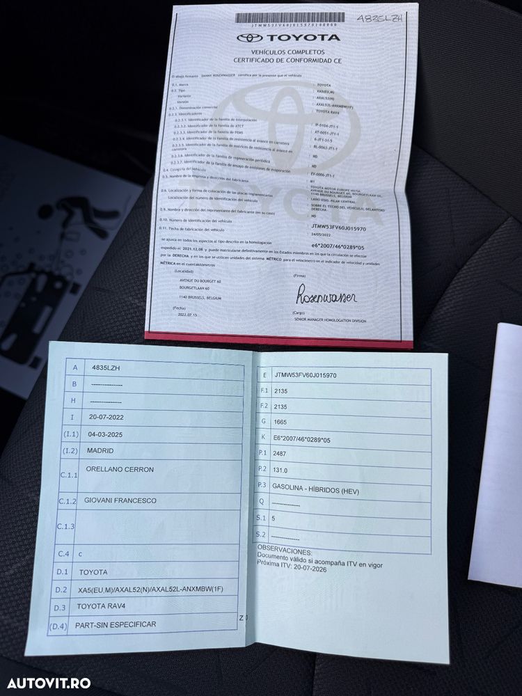 Toyota RAV4 2.5 Hybrid VVT-iE 4x2 Dynamic - 32