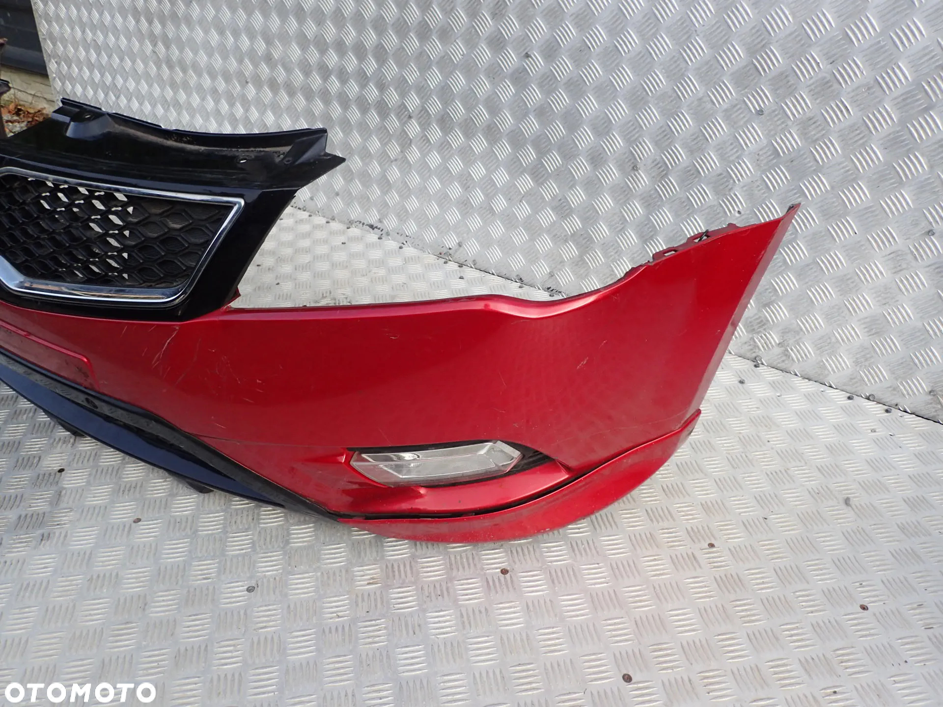 KIA CEED LIFT 2009-12 ZDERZAK PRZEDNI GRILL   KOD LAKIERU A0 - 4