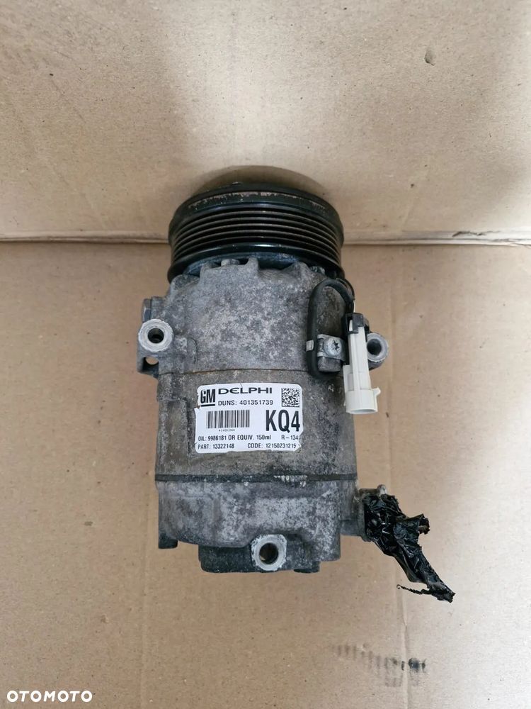 Kompresor sprężarka klimatyzacji opel 13322148 KQ4 - 1