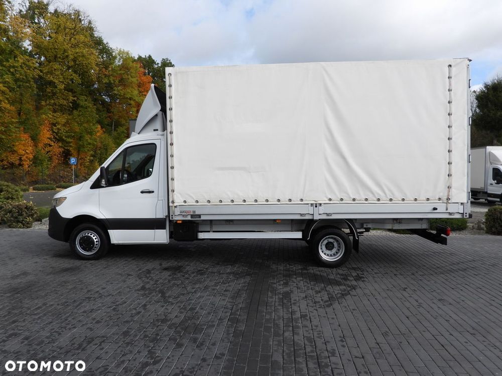Mercedes-Benz SPRINTER 316 PLANDEKA 10 PALET BLIŹNIACZE KOŁA KLIMATYZACJA  165KM - 9