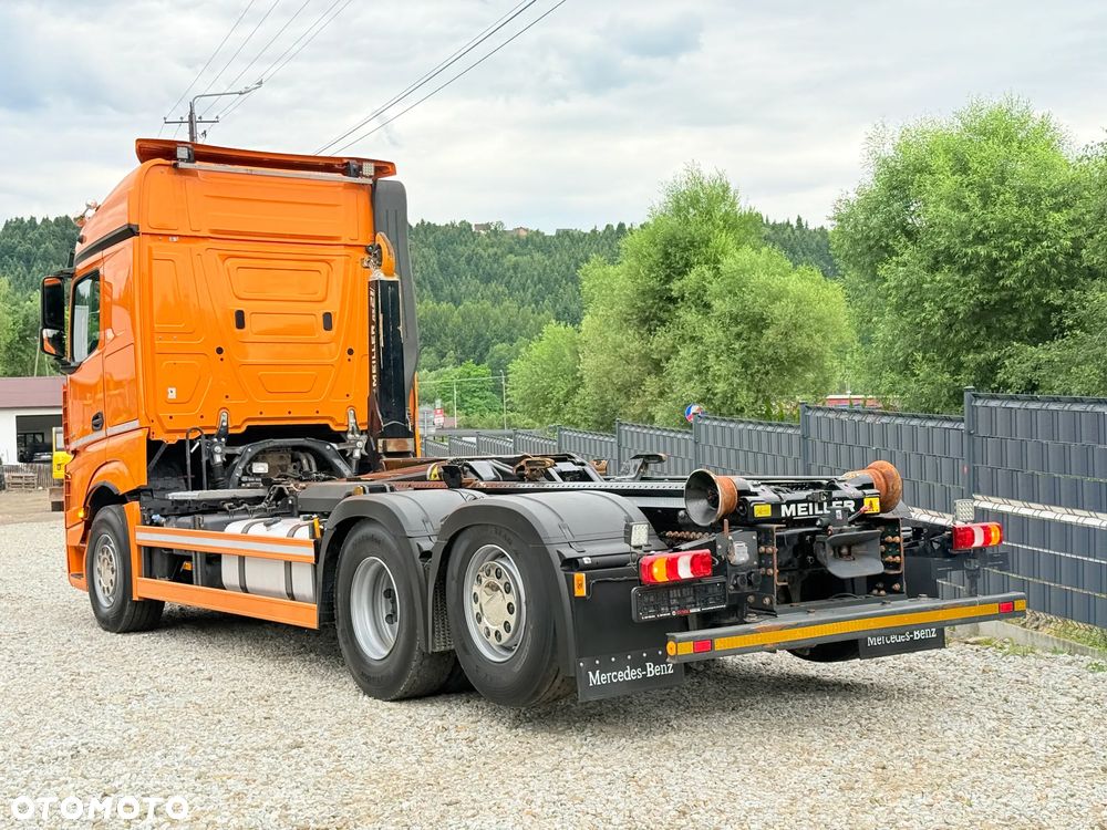 Mercedes-Benz * Hakowiec * Mercedes Actros  * Sprowadzony * Kipper Meiller * - 12