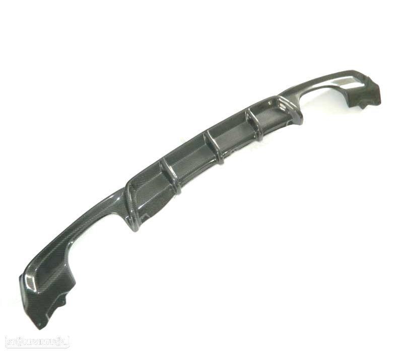 DIFUSOR BMW F30 F31 LOOK M PERFORMANCE CARBONO DUPLA SAIDA 00---00 - 3
