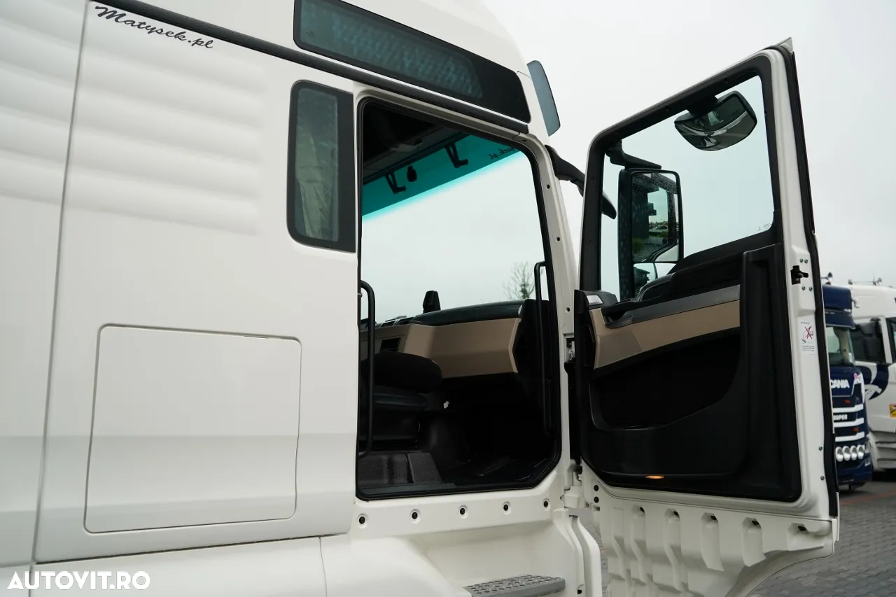 MAN TGX 18.470 / PLATĂ JOSĂ / MEGA / XXL / LOC AL CINCILEA REGLABIL / 2020 / NAVI / IMPORTAT / CONTRACT POST-SERVICE - 36