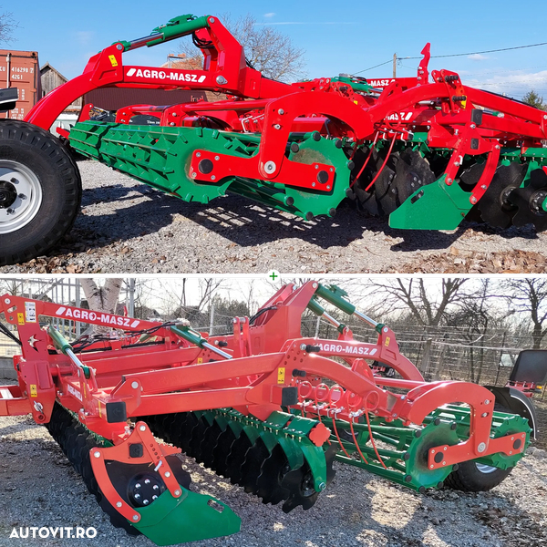 Agro-Masz BT40 HT terradisc tractat de 4 metri