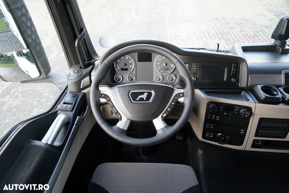 MAN TGX 18.460 / MEGA / PLATĂ JOSĂ / SCAUN REGLABIL / NAVIGAȚIE - 29