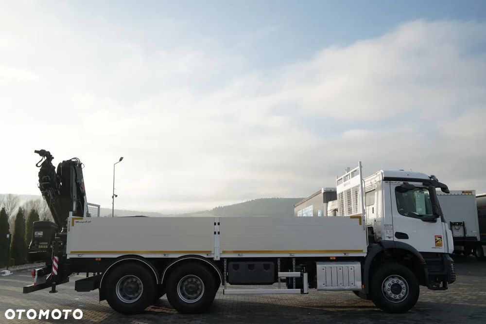 Mercedes-Benz AROCS 2640 / 6x4 / SKRZYNIOWY - 6,5 M / HDS HIAB 144 / wysów: 12,5 M / EURO 6 / STEROWANIE RADIOWE / ROTATOR / - 9
