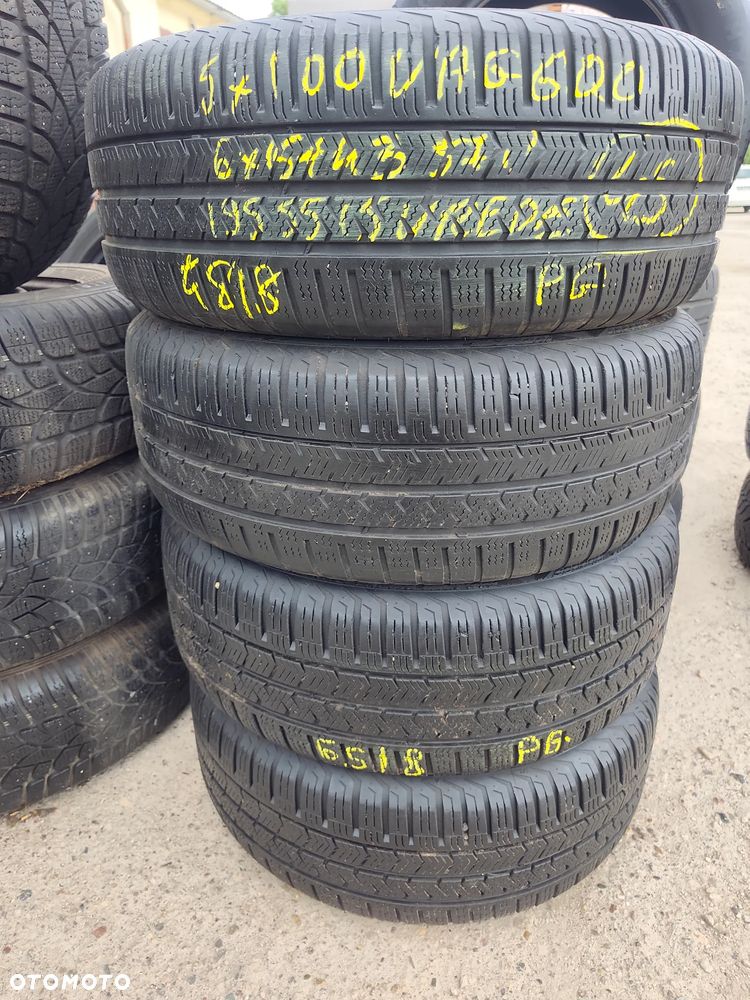 5x100 Felgi Stalowe Stal 15 Koła Całoroczne Wielosezonowe SKODA FABIA PRAKTIK ROOMSTER RAPID SEAT IBIZA CORDOBA TOLEDO IV 4 VW FOX POLO Legnica ALU-RAD 195/55 6,5mm - 6