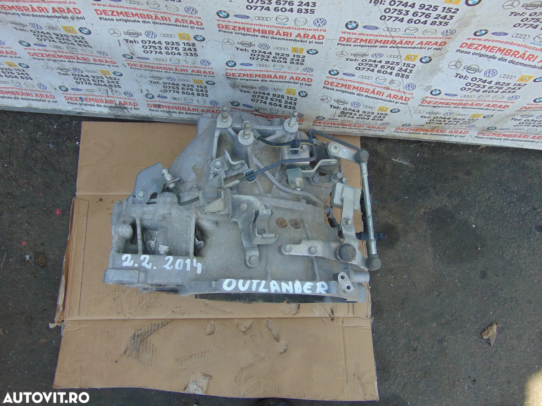 Cutie viteze Mitsubishi Oulander 3 an 2012-2018 cutie manuala 4x4 2.2 2.3 4n14 - 7