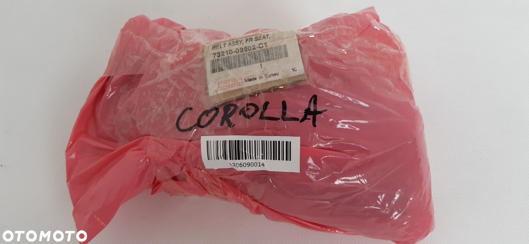 TOYOTA COROLLA E15 PAS BEZPIECZEŃSTWA TYŁ 73210-02202-C1 - 7
