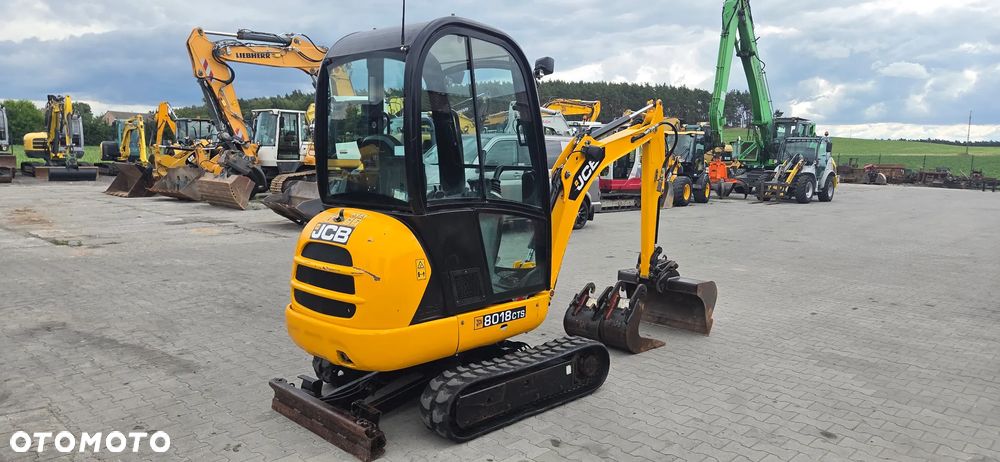 JCB <<Minikoparka JCB 8018cts 2012r, 3 łyżki szybkozłącze hydrauliczne, sprowadzona>> - 6
