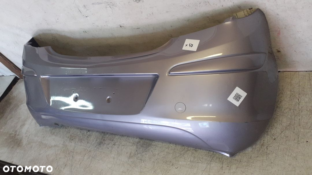 + ZDERZAK TYŁ TYLNY DO OPEL CORSA D Z166 FIOLETOWY 5D 5 DRZWI HB - 3