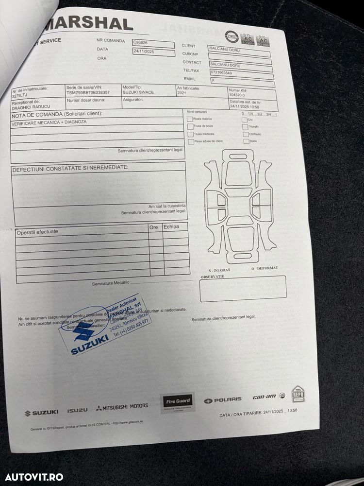 Suzuki Swace 1.8 E-CVT HEV Passion - 12