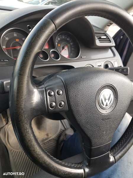Volan 3 Spite cu Comenzi FARA Airbag VW Passat B6 2005 - 2010 - 3