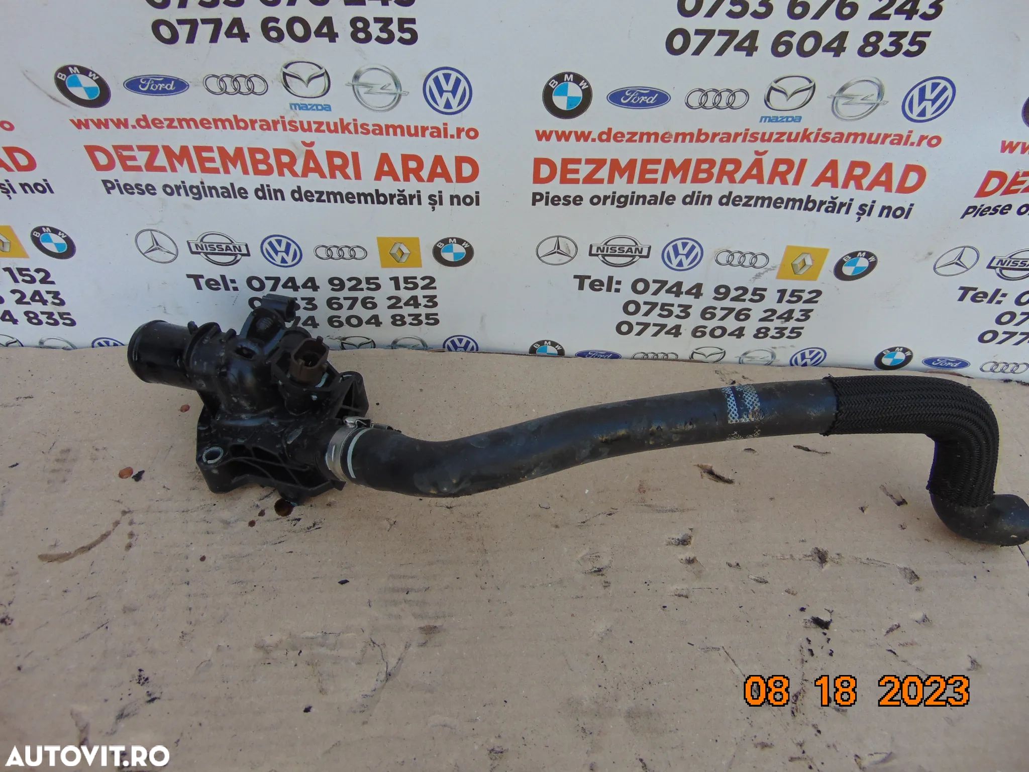 Carcasa termostat Fiat 1.0 panda 500 500c alfa romeo lancia ypsilon 1.0 hibrid hybrid - 1